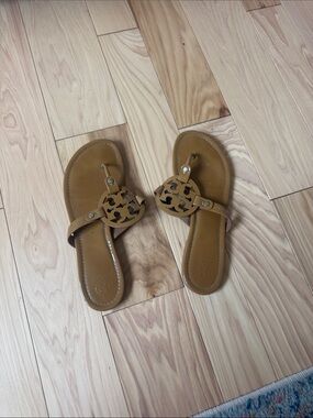 Tory Burch Tan Miller Sandal